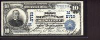 Milwaukee, WI Ch.#2715, 1902DB $10, FNB of Milwaukee, 263775, VF